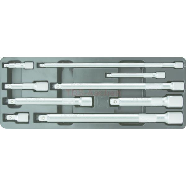 KS-Tools 911.0007 Extension set, 9 pcs, 1/4"+3/8"+ 1/2"