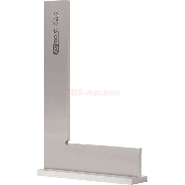 KS-Tools 300.0314 Square with stock DIN 875/0, 150 mm