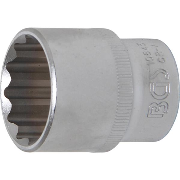 BGS 10645 Socket, 12-point, 12.5 mm (1/2") Drive, 27 mm