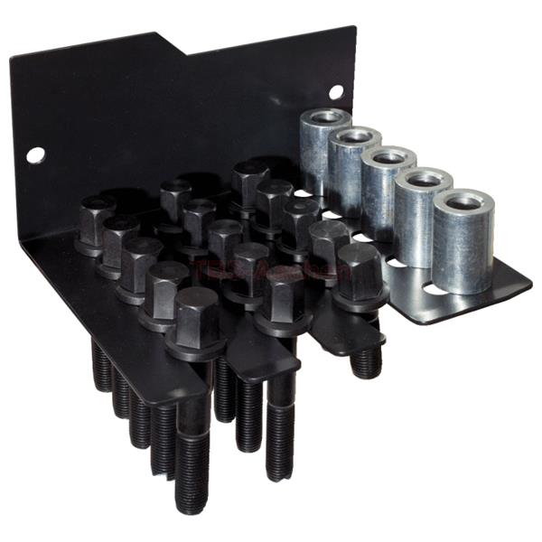 KS-Tools 700.1435 Wheel hub and bearing extractor supplement set, 21 pcs