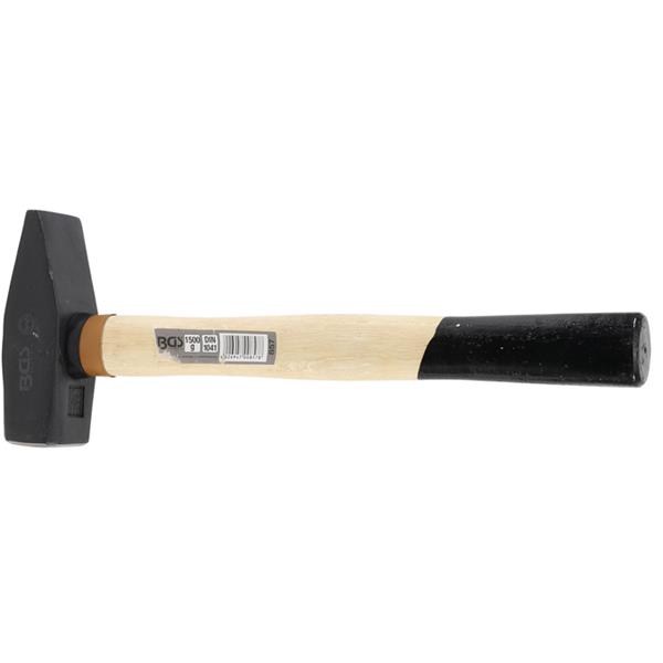 BGS 857 Machinist's Hammer, Wooden Handle, DIN 104 1, 1500 g