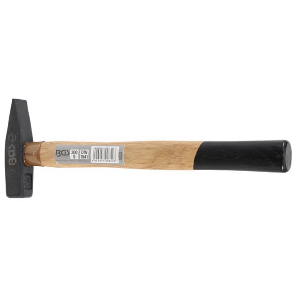 BGS 852 Machinist's Hammer, Wooden Handle, DIN 104 1, 300 g