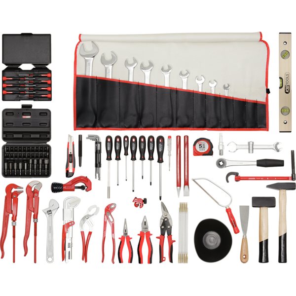 KS-Tools 116.0190 Plumbers premium kit, 120 pcs 