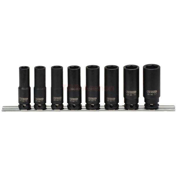 KS-Tools 515.0648 3/8" 6kant-Kraft-Stecknuss-Sat 
