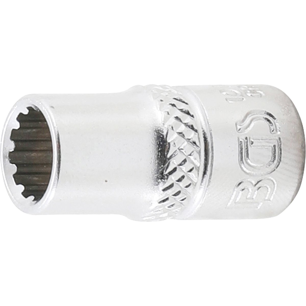 BGS 10107 Socket, Gear Lock, deep, 6,3 mm (1/4") D rive, 7 mm