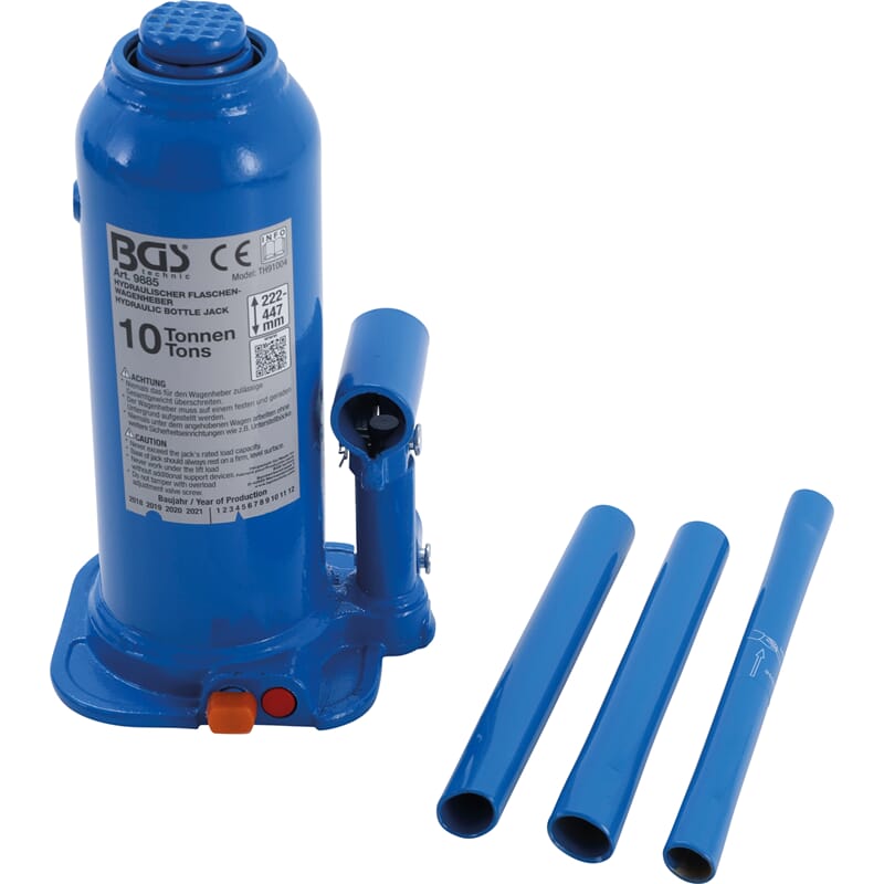 BGS 9885 Hydraulic Bottle Jack, 10 t 