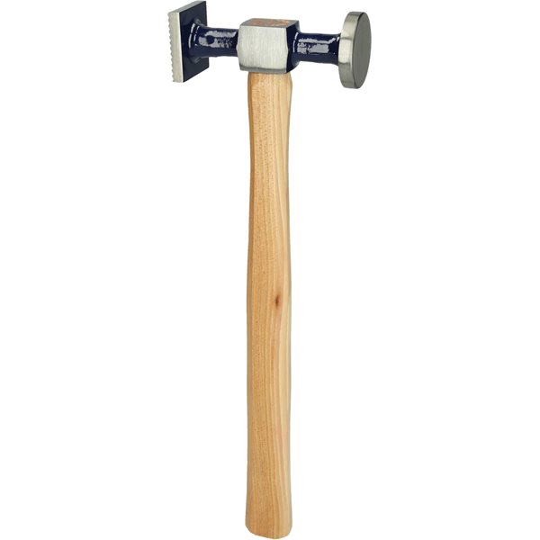 KS-Tools 140.2132 Karosserie-Riffelhammer grob,run 
