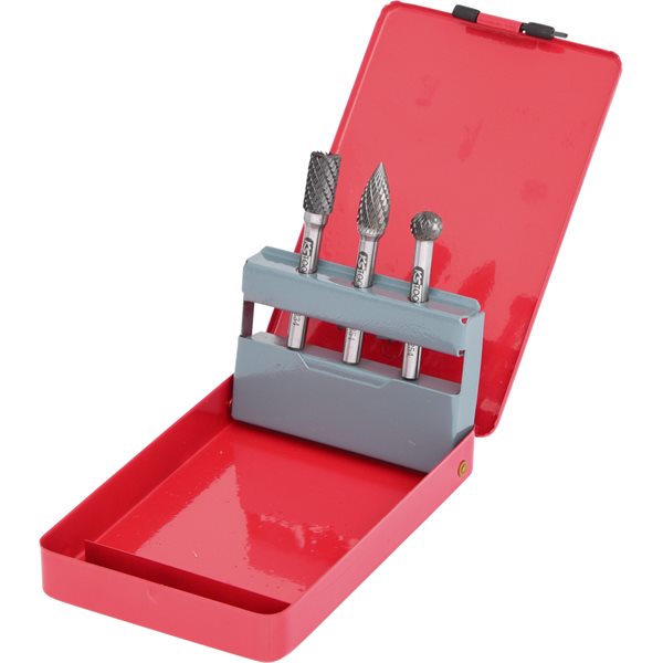 KS-Tools 515.3203 HM Frässtift-Satz in Kunststoffk 