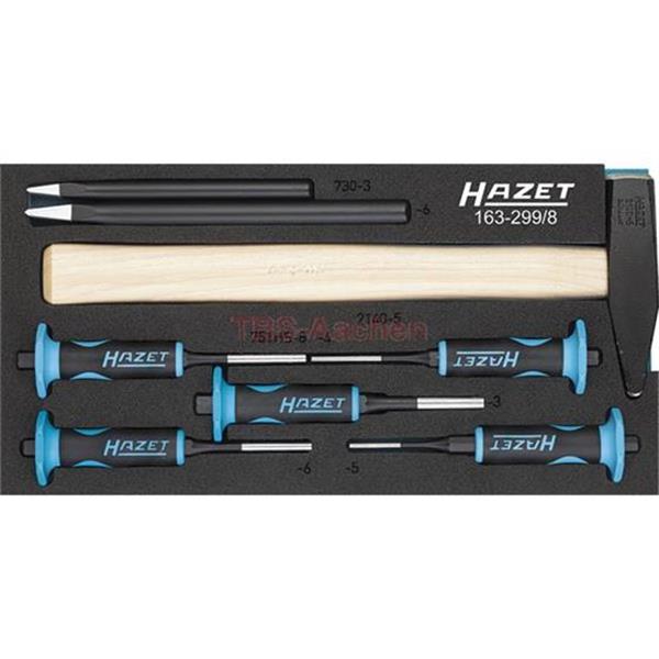 Hazet 163-299/8 Drift Pin Set, 8 pieces 