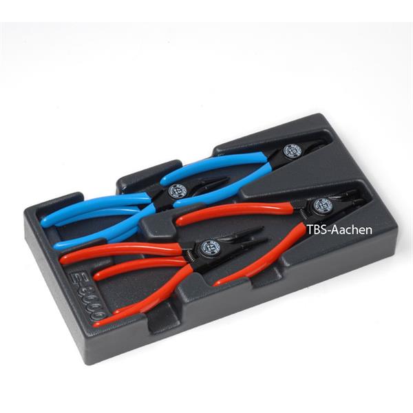 Gedore 1500 ES-8000 Circlip pliers in 1/3 ES tool module