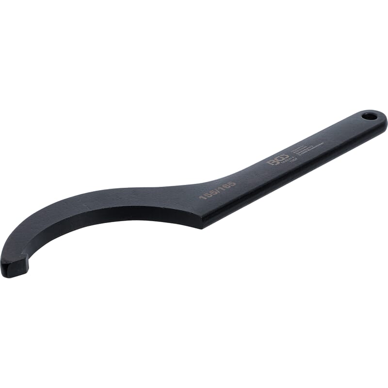 BGS 73224 Hook Wrench with Nose, 155 - 165 mm 