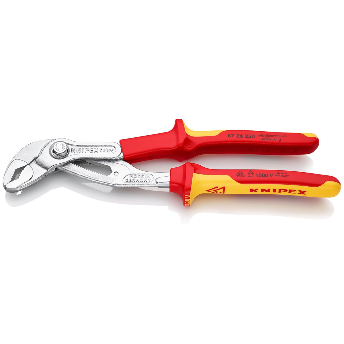 Knipex 87 26 250 COBRA WATER PUMP PLIERS VDE 