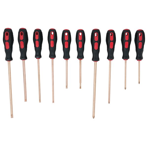 KS-Tools 962.0807 BERYLLIUMplus Schraubendreher-Sa tz 10-tlg.