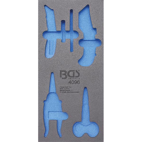 BGS 4096-1 Werkstattwageneinlage 1/3, leer, für Ar t. 4096