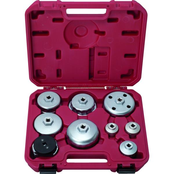 KS-Tools 150.9210 Ölfilterschlüssel Audi BMW VW 9 tlg. Satz