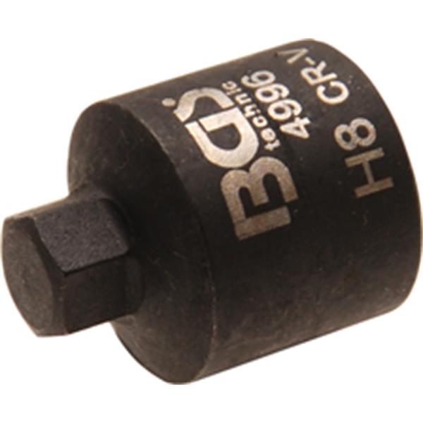 BGS 4996 Brake Calliper Socket, internal Hexagon, extra short, 8 mm