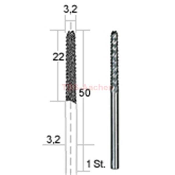 Proxxon 28757 Hartmetall-Raspelfräser 3,2 mm 