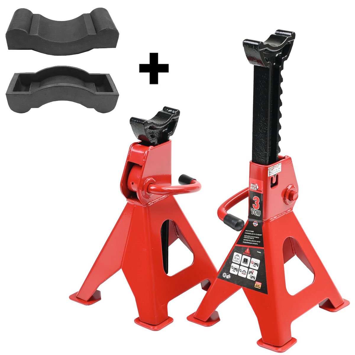 jack stand, 1 pair, 3TON 