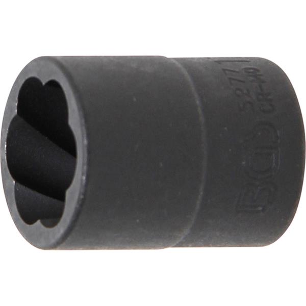 BGS 5277 Twist Socket (Spiral Profile) / Screw Ext ractor, 10 mm (3/8") Drive, 17 mm