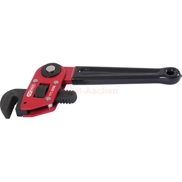 KS-Tools 111.3550 Pipe wrench 1.1/2" with adjustab e head