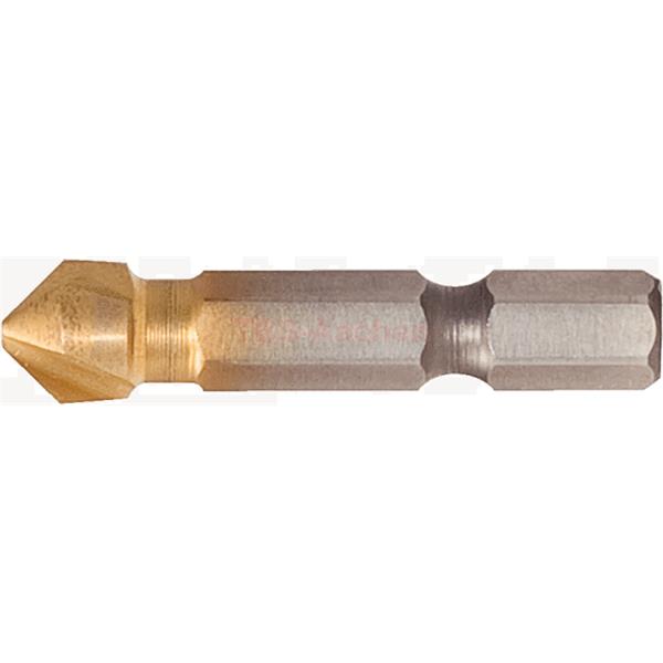 KS-Tools 336.0330 1/4" HSS TiN Kegel+Entgratsenk 