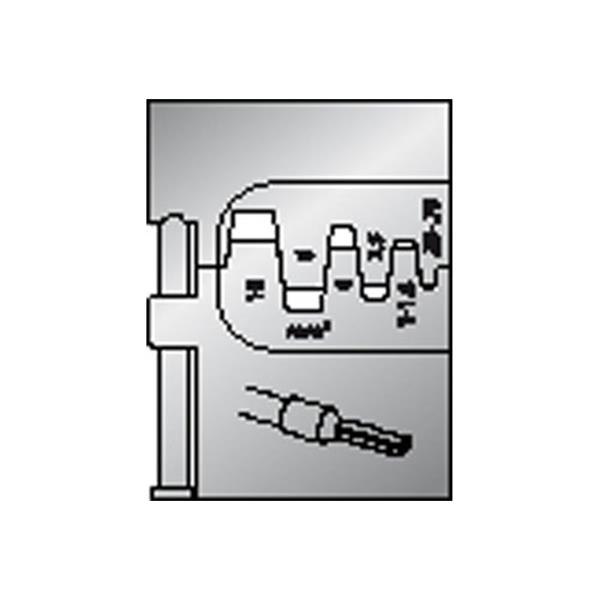 Gedore 8140-06 Module insert for conductor end-sle eves 0.25-10mm