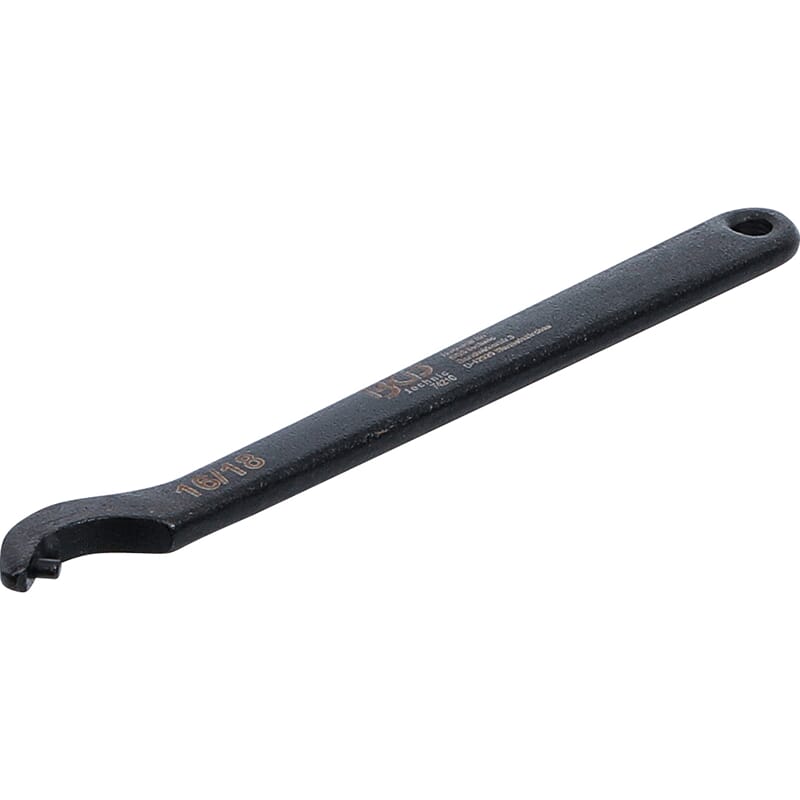 BGS 74210 Hook Wrench with Pin, 16 - 18 mm 