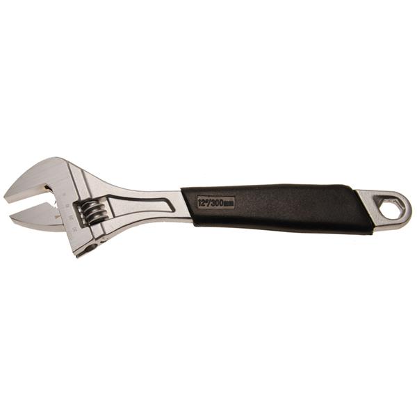 BGS 1443 Adjustable Wrench with soft Rubber Handle , max. 36 mm