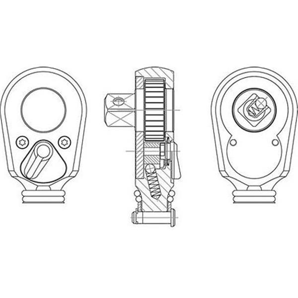 Hazet 6122/9N Repair Set