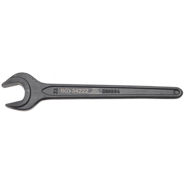 BGS 34222 Single Open End Spanner, DIN 894, 22 mm 