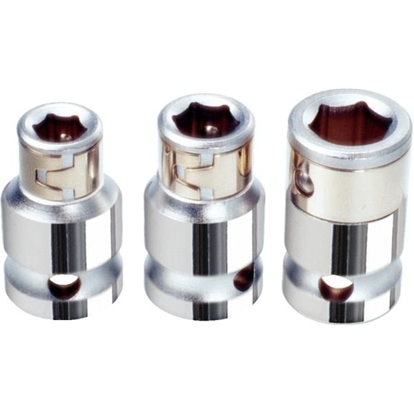 KS-Tools 918.3983 3/8" CHROME+ Bit-Adapter-Steck 