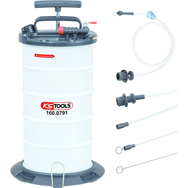KS-Tools 160.0790 Vakuum Absaugpumpe, 9,3L 
