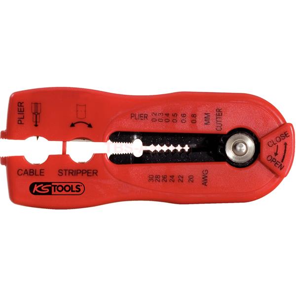 KS-Tools 115.1251 Multi-funct.stripping tool, 0.2- 0.8mm