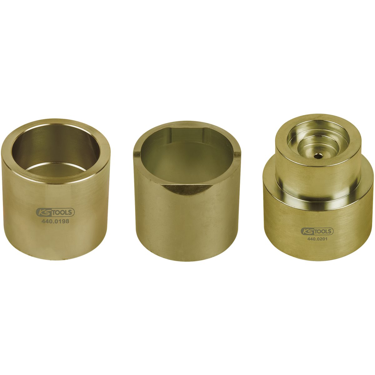 KS-Tools 440.0440 Druckstück-Satz Mercedes Sprinte r >2007 und Volkswagen Crafter, 3-tlg.