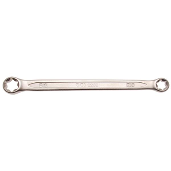 BGS 2261 Double Ring Spanner with E-Type Ring Head s, E10 x E12