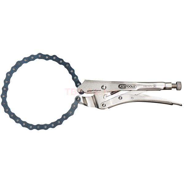 KS-Tools 115.1171 Ketten-Gripzange,220mm 