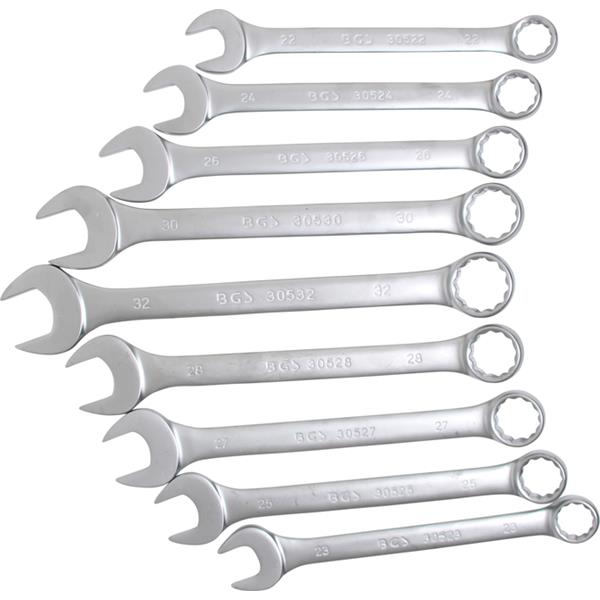 BGS 30100 Combination Spanner Set, 6 - 32 mm, 25 p cs.