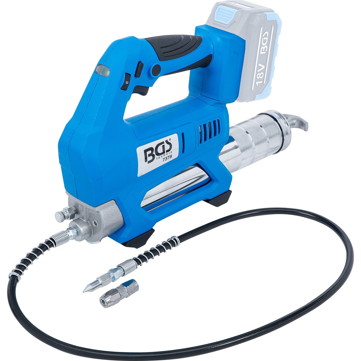 BGS 7378 Akku-Fettpresse, 18 V, ohne Akku 