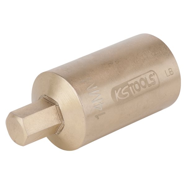 KS-Tools 963.1063 BRONZEplus Bit-Stecknuss Innense chskant 1" 36 mm"