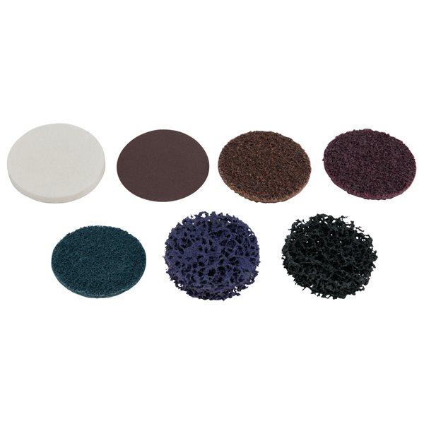 KS-Tools 515.5083 Ersatz-Schleifpads, Ø50mm, Körnu ng 80