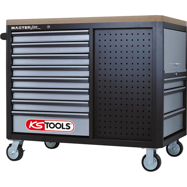 Ks Tools - KS TOOLS 500.8461 Touret 520 W meule / brosse 150mm - Enclumes,  étaux - Rue du Commerce