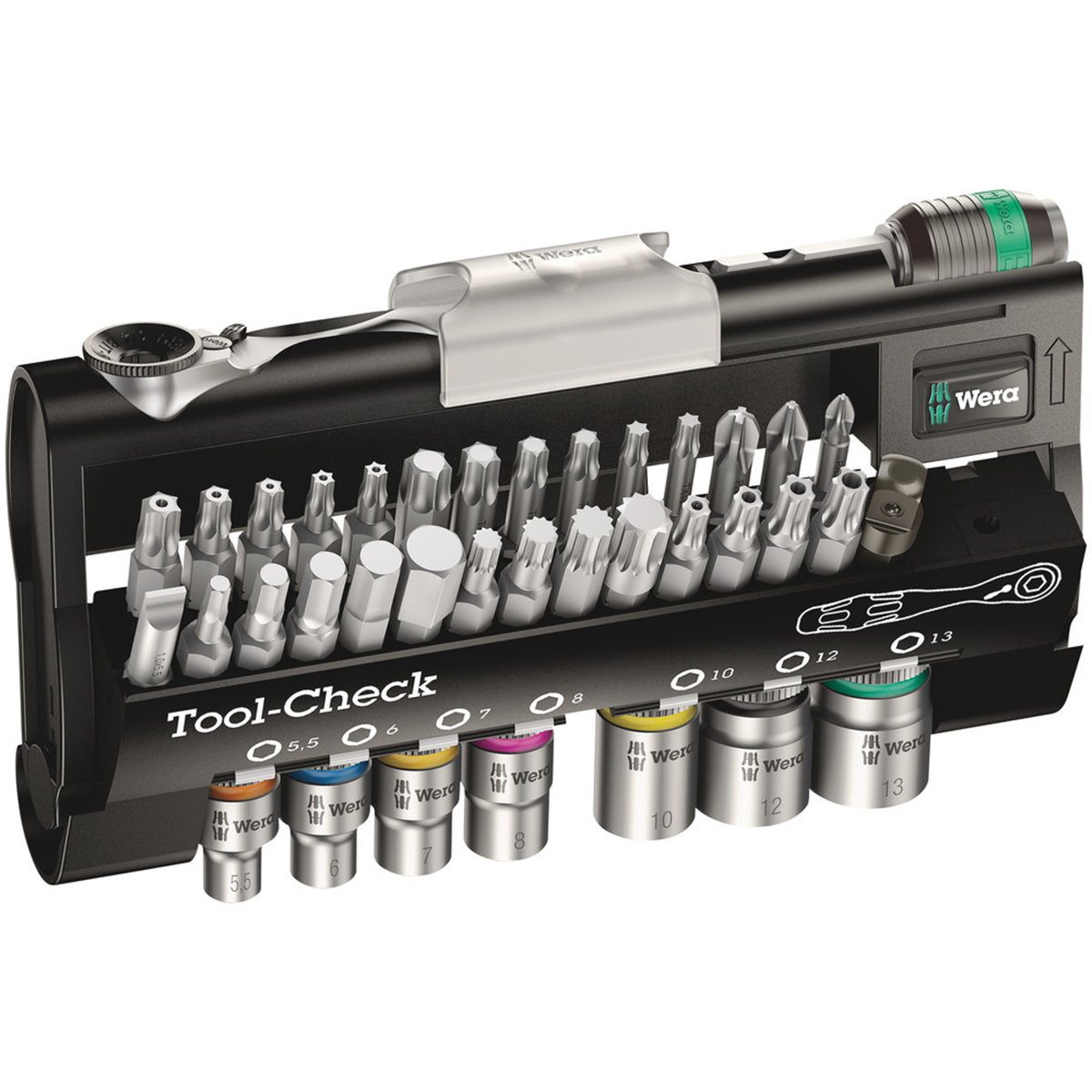 Wera Tool Check Automotive Teilig Zyklop Mini Steckschl Ssel